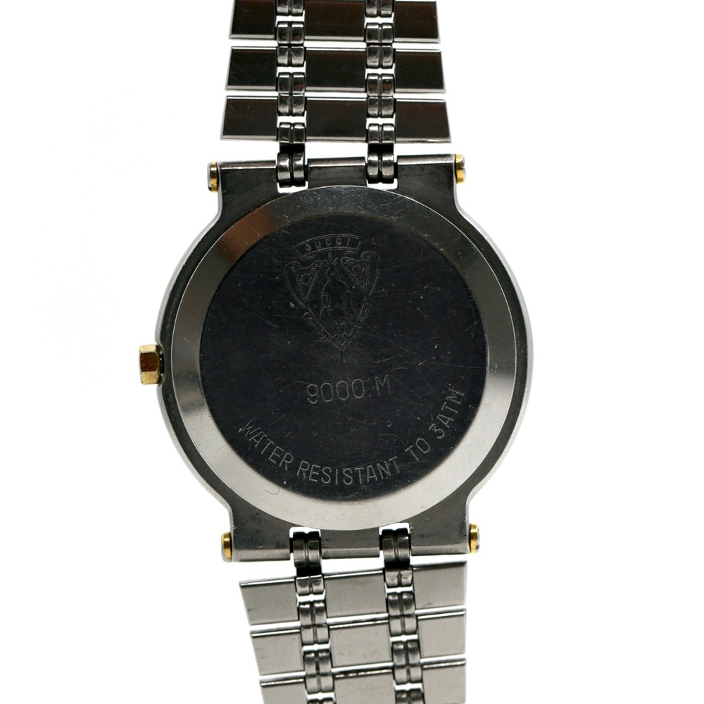 Gucci Two Tone White Face Vintage Watch - Picture 7 of 10